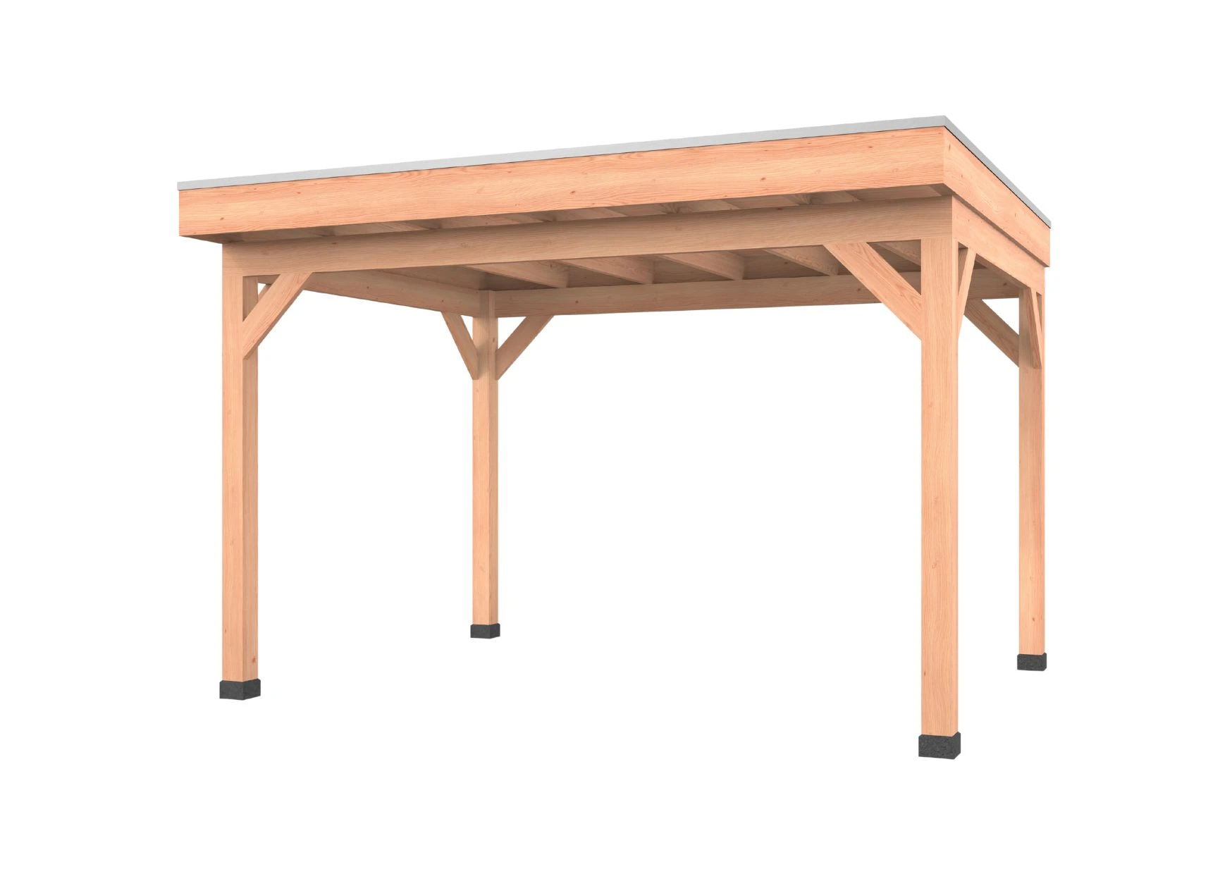 Douglas overkapping, 400 x 300, Westwood Comfort Green - Afbeelding 1